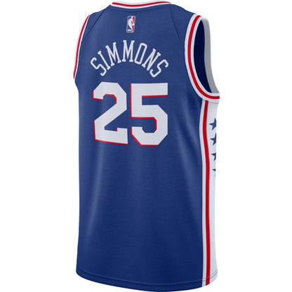 Philadelphia 76ers Ben Simmons Road SM Jersey