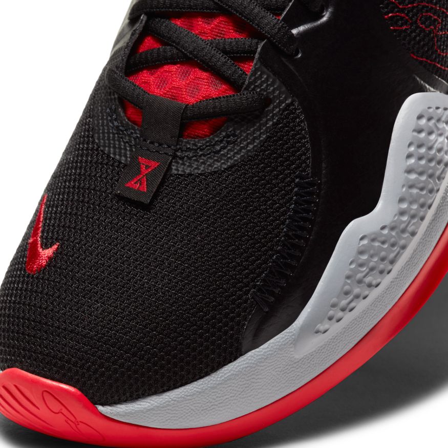 Nike PG 5 "Black University Red White"
