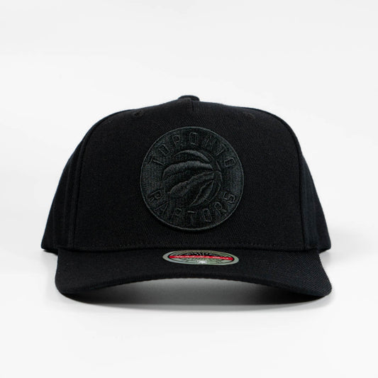 Toronto Raptors Black Team Logo 5 Panel Classic Red Snapback