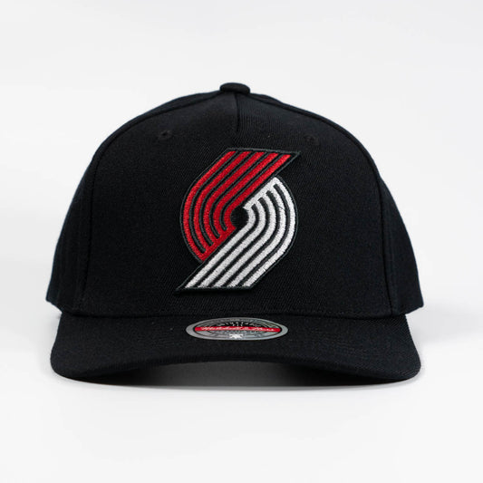 Portland Trail Blazers Team Logo 5 Panel Classic Red Snapback