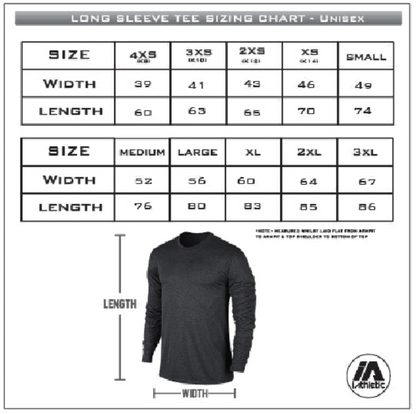 iathletic performance long sleeve Tee - grey Marle