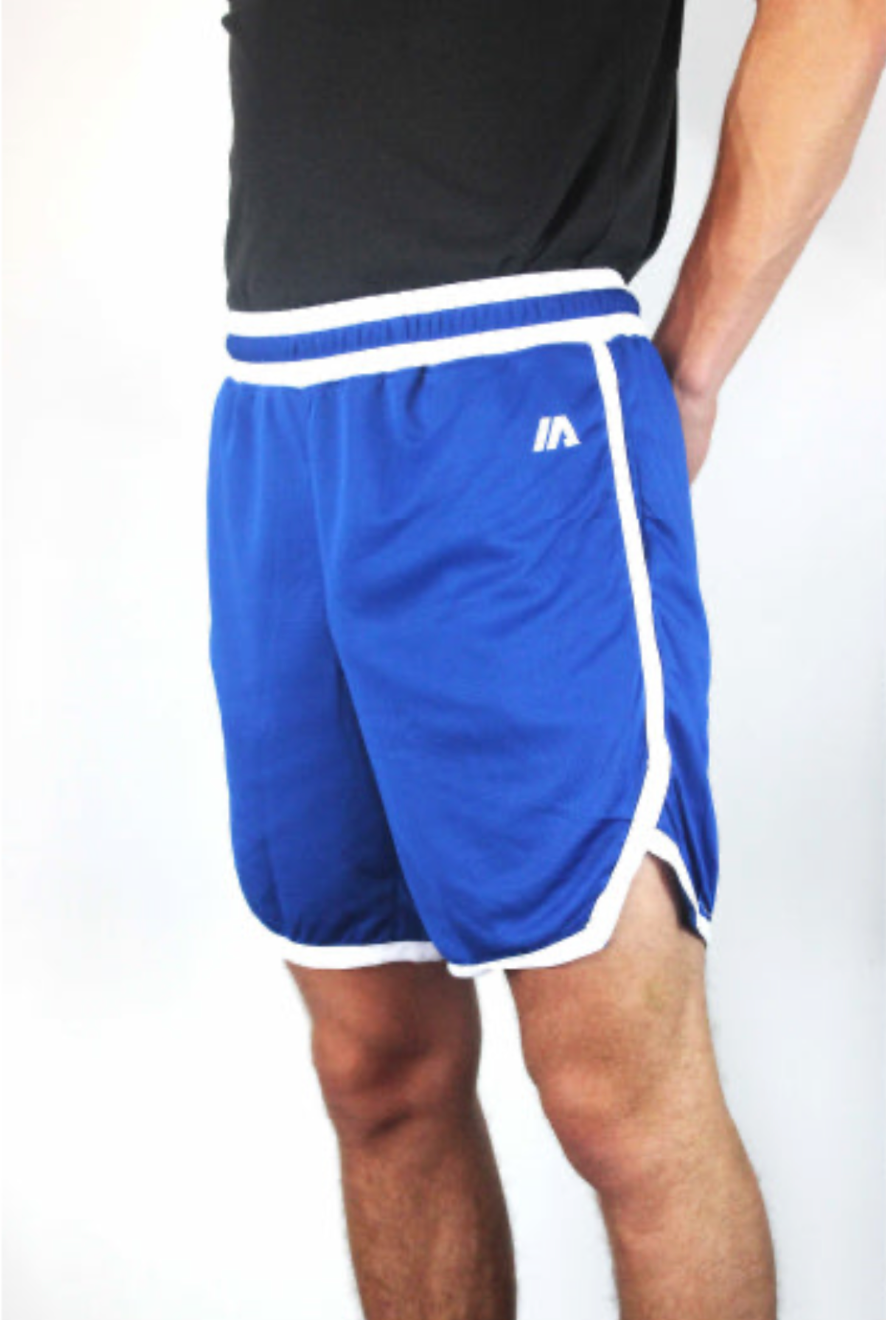 iathletic Casual Pocket Shorts Mens - Royal/White